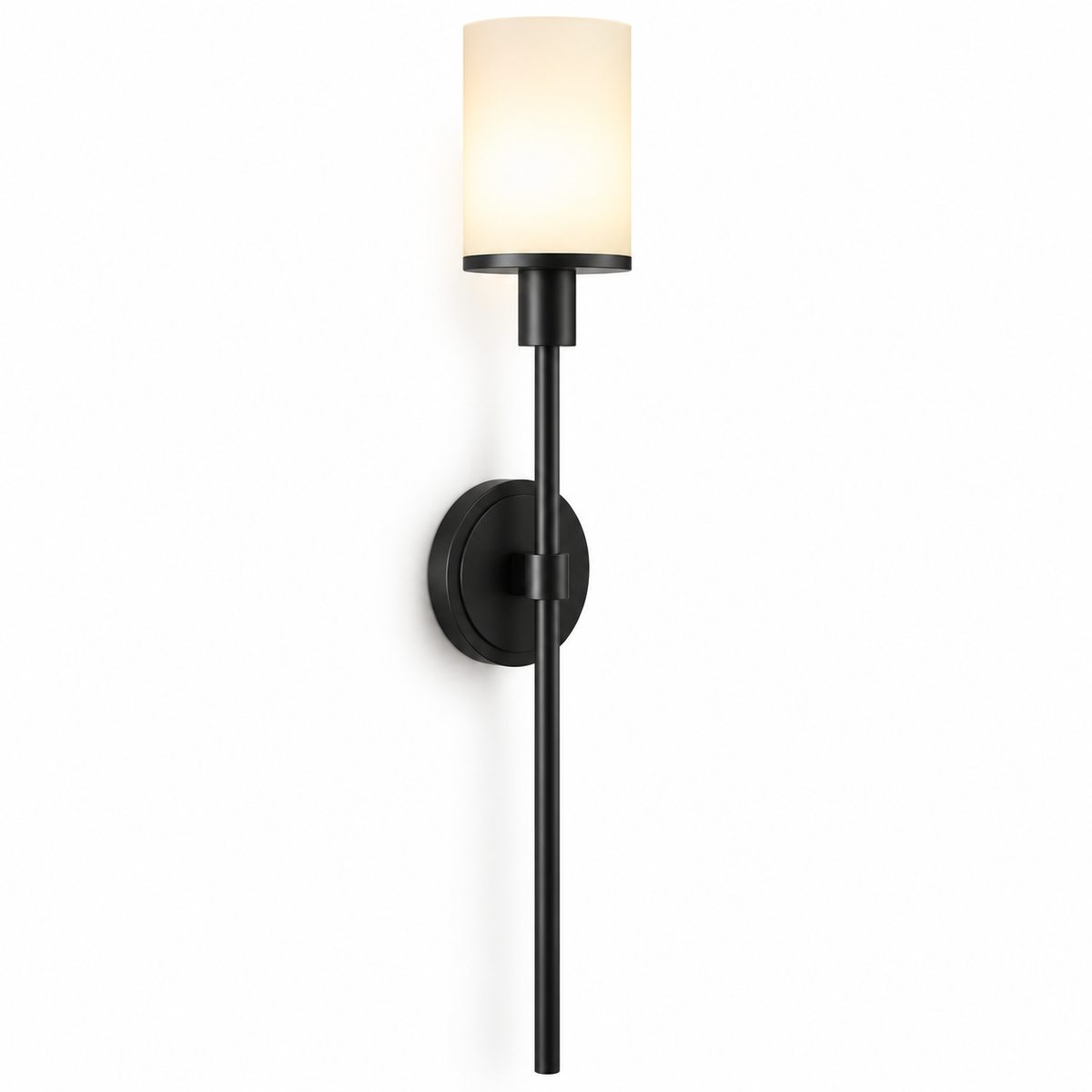 Novella Alabaster Torch Wall Light, product photo