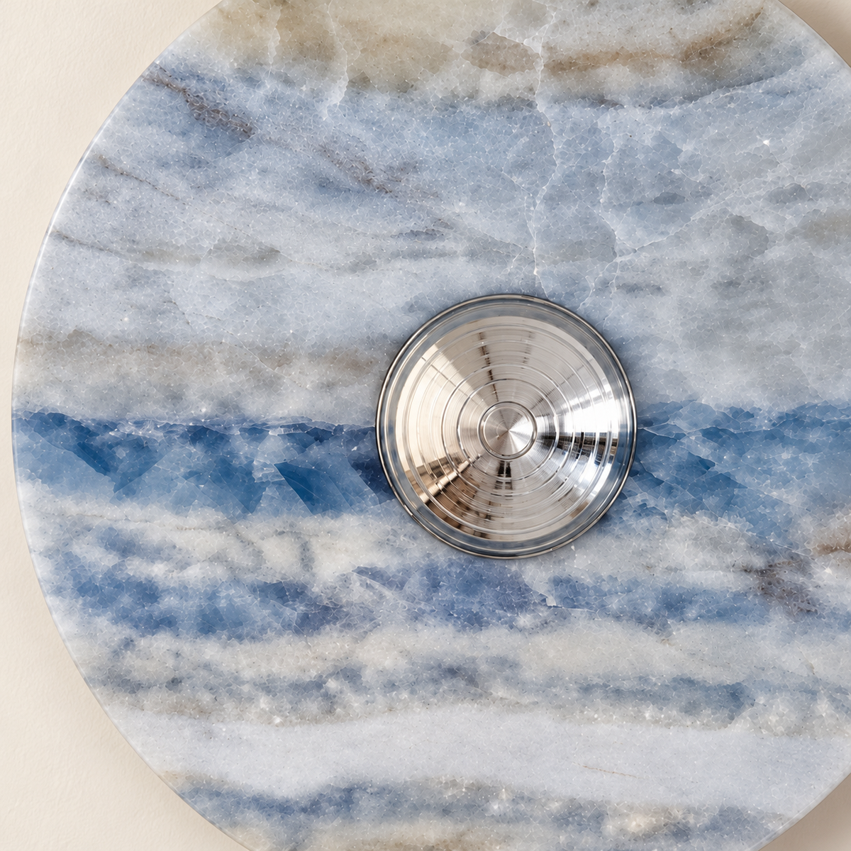 Delfina Marble Disc Wall Light, studio photo